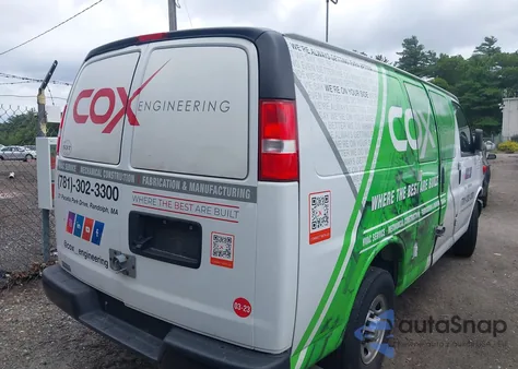 2023 Chevrolet Express G2500 from USA, damaged, VIN 1GCWGAFP8P1109133